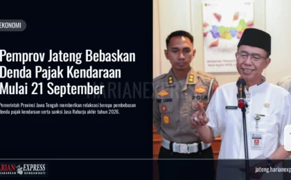 Pemprov Jateng Bebaskan Denda Pajak Kendaraan Mulai 21 September